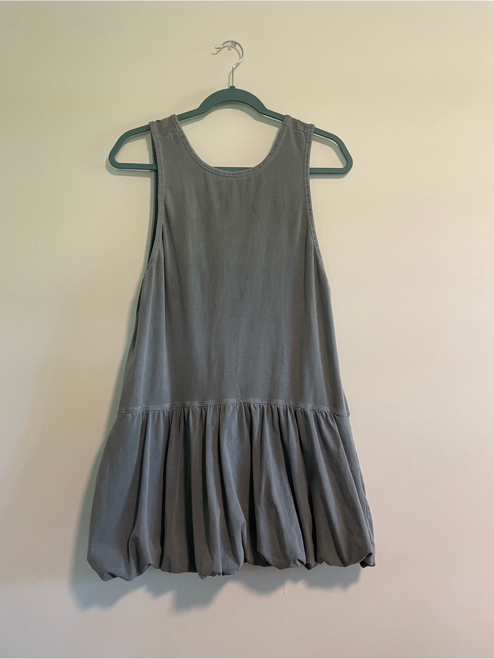 Free People Movement The Hot Shot Bubble Long Lined Tank Dress Size Women’s Med - Picture 4 of 9